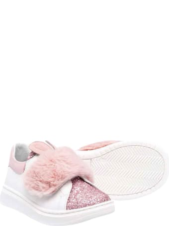 Monnalisa White Sneakers