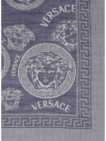 Young Versace 'medusa Dots' Shawl