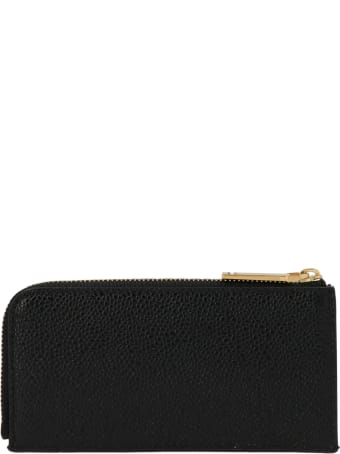 Thom Browne Half Zip Around Wallet