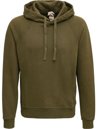 Ten C Green Cotton Hooded