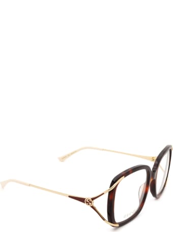 Gucci Gucci Gg0648o Havana Glasses