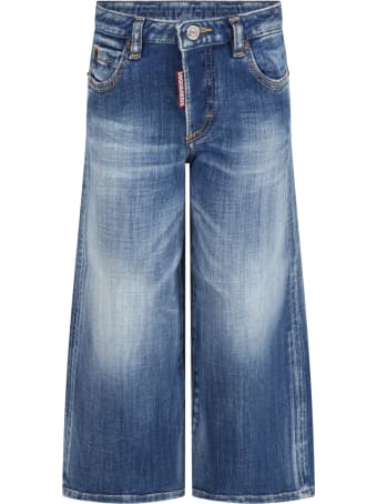 Dsquared2 Light Blue ''page'' Jeans For Kids