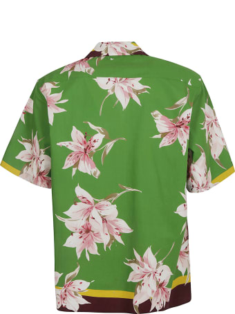 Valentino Regular Fit Floral Print Shirt