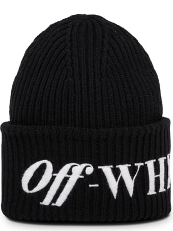 Off-White Logo Ribbed Beanie