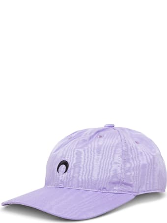 Marine Serre Lilac Moon Hat In Recycled Fabric