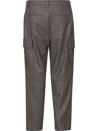 Brunello Cucinelli Straight Leg Cargo Trousers