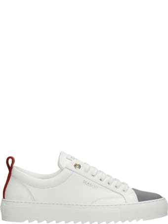 Mason Garments Astro Sneakers In White Leather
