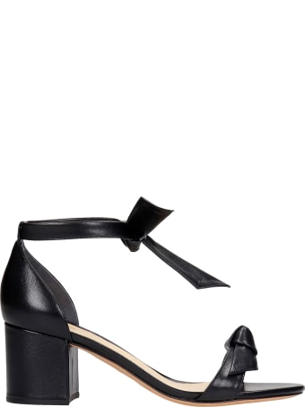 Alexandre Birman Sandals In Black Leather