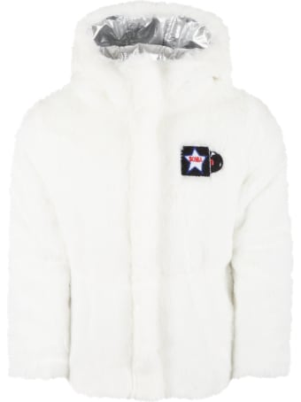 Rykiel Enfant Reversible Jacket For Girl With Logo