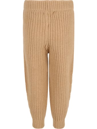 The New Society Beige ''easy'' Trouser For Kids