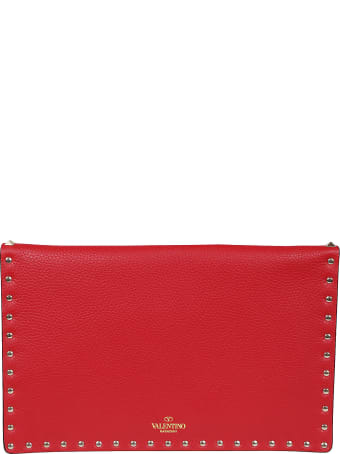 Valentino Garavani Large Flat Pouch Rockstud