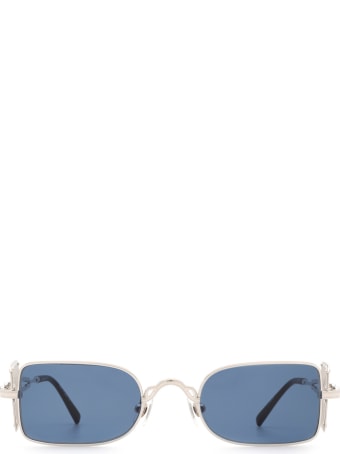 Matsuda Matsuda 10611h Palladium White / Brushed Silver Sunglasses
