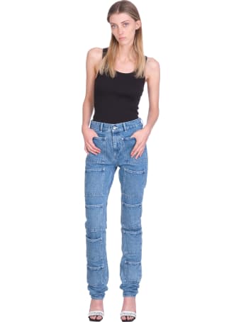 Lourdes Jeans In Blue Denim