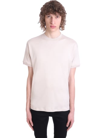 Jacob Lee T-shirt In Beige Cotton