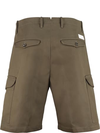 Nine in the Morning Cotton Cargo Bermuda Shorts