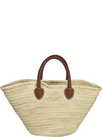 Miu Miu Woven Logo Tote