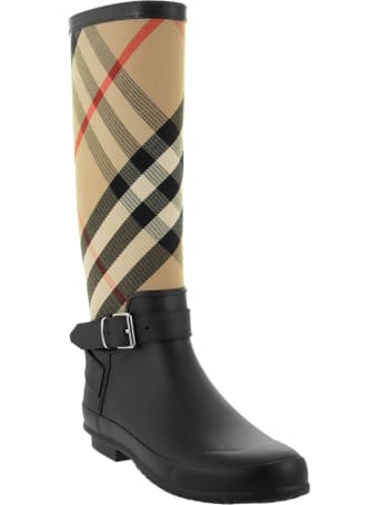Burberry Simeon - Tartan Rain Boots