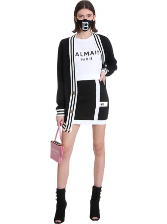 Balmain T-shirt In White Cotton