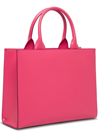 Dolce & Gabbana Beatrice Handbag In Pink Leather