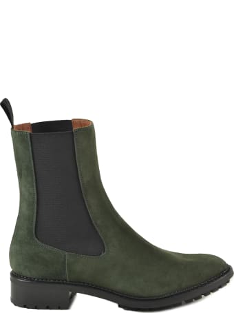 L'Autre Chose Women's Green Booties