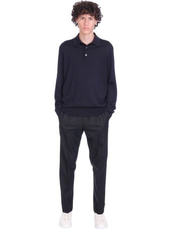 Ermenegildo Zegna Knitwear In Blue Cashmere