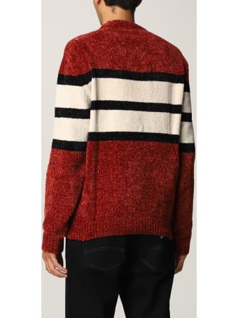 Emporio Armani Sweater Emporio Armani Sweater In Color Block Terry