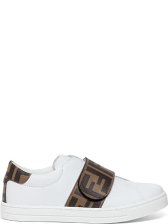Fendi Logo Printed Slip-on Sneakers