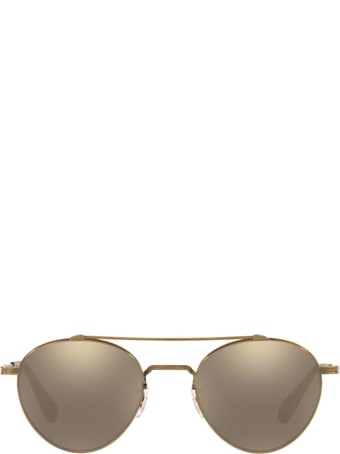 Oliver Peoples Oliver Peoples Ov1223st Antique Gold Sunglasses