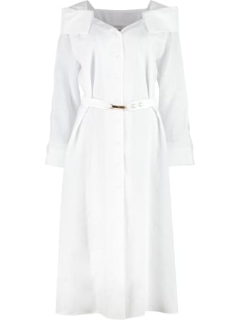 Fendi Linen Maxi Dress