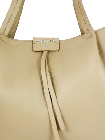 Patrizia Pepe Leather Shopping Bag