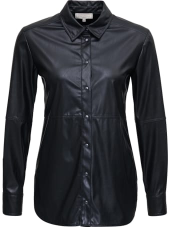 Antonelli Cyclops Black Leatheret Shirt