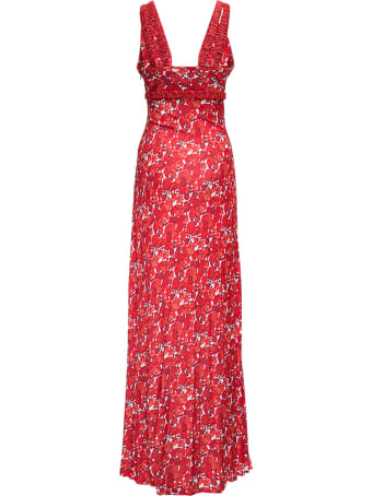 Giovanni Bedin Viscose Long Dress With Floral Print