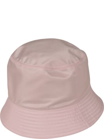 Prada Logo Plaque Bucket Hat