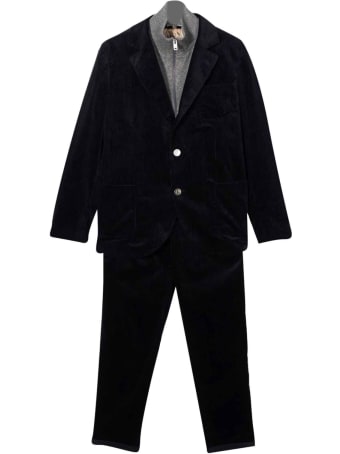 Brunello Cucinelli Blue Suit
