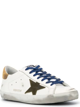 Golden Goose Superstar Leather Upper Suede Star Nabuk Heel