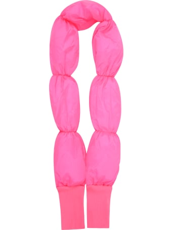 Caroline Bosmans Fluo-pink Scarf For Girl