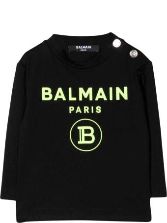 Balmain Black Newborn Sweatshirt