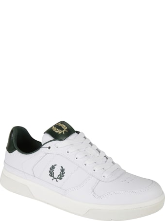 Fred Perry Logo Embroidered Sneakers