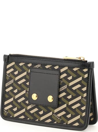 Versace La Greca Signature Pouch