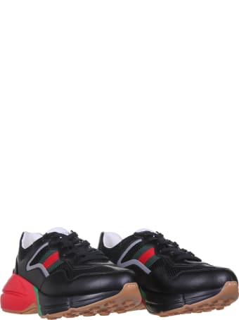 Gucci Rhyton Black Sneakers