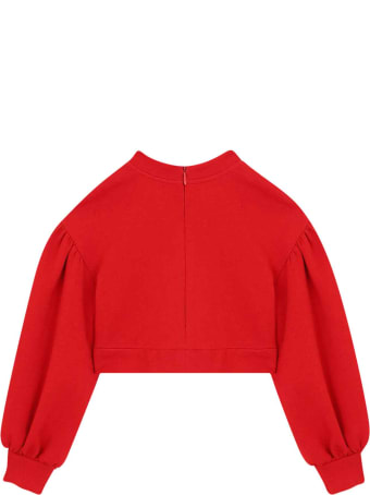 Dolce & Gabbana Red Sweatshirt
