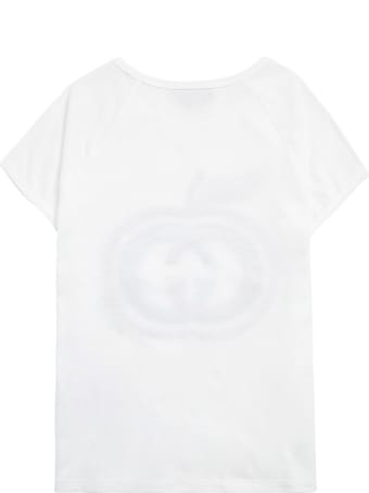 Gucci Cotton T-shirt With Gg Print