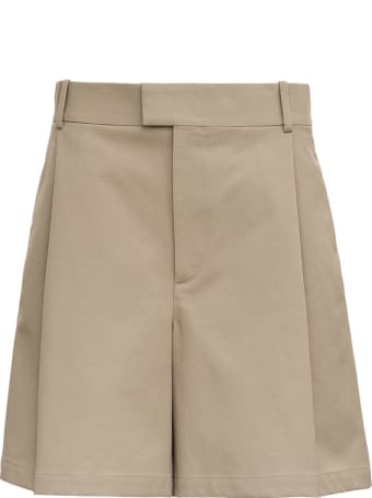 Bottega Veneta Beige Cotton Bermuda Shorts