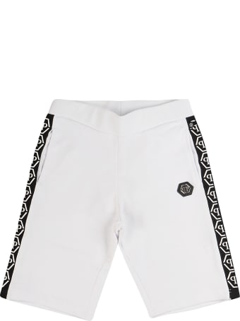 Philipp Plein Junior All-over Pp Jogging Shorts