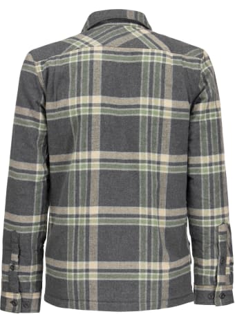 Patagonia Medium Weight Organic Cotton Insulated Flannel Shirt Fjord