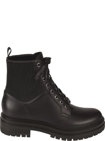 Gianvito Rossi Martis Lace-up Boots