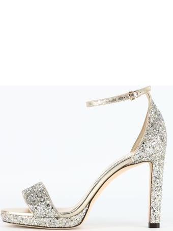 Jimmy Choo Silver Misty Sandal
