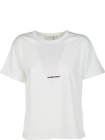Saint Laurent Crewneck Ss Logo