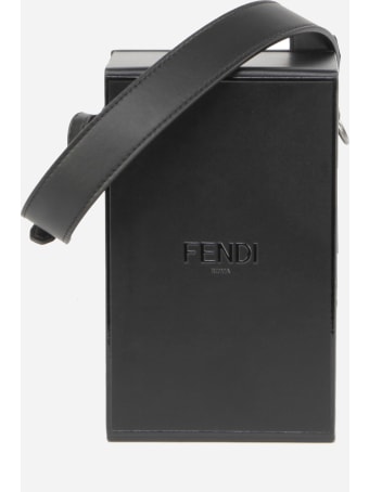 Fendi Vertical Box Bag In Smooth Leather