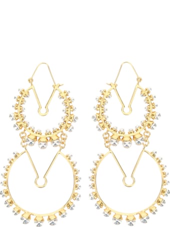 Patou Double Circle Earrings